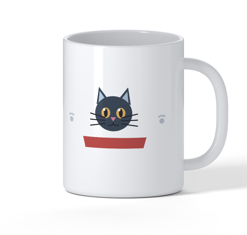 Tasse Katze mit Namen